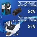 PS5 Charging Dock with LED Indicator, Dual type C USB