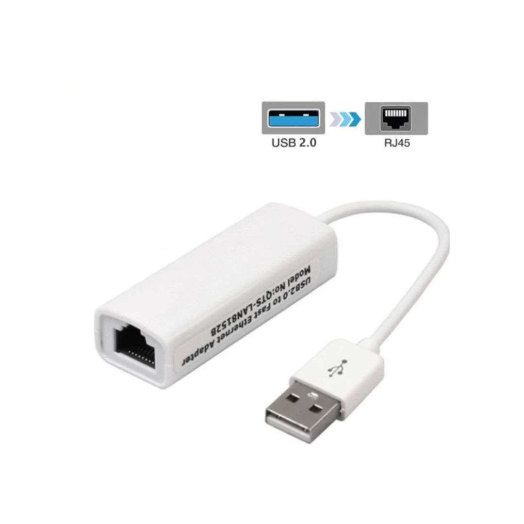 4 USB 2.0 to RJ45 LAN Ethernet Internet Port - Image 1