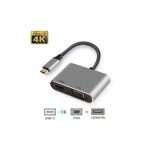 Type C to HDMI & VGA CONVERTER/ADAPTER