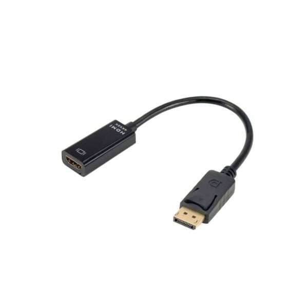 4K DP To HDMI-Compatible Male To Female DisplayPort Adapter