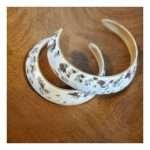 Troca Shell Bangles- Natural Pattern - Image 2