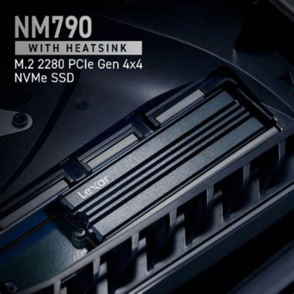 Lexar M790 PS5 Heatsink storage