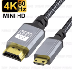 Mini HDMI to HDMI Cable HD 4K