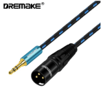 DREMAKE Aux 3.5mm Male to XLR 3-Pin Male