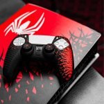 PS5 controller Anti-Slip Silicone case [Spiderman Camo]
