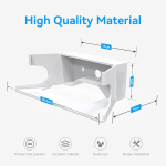 White wall mount for the starlink gen 3 - Image 2